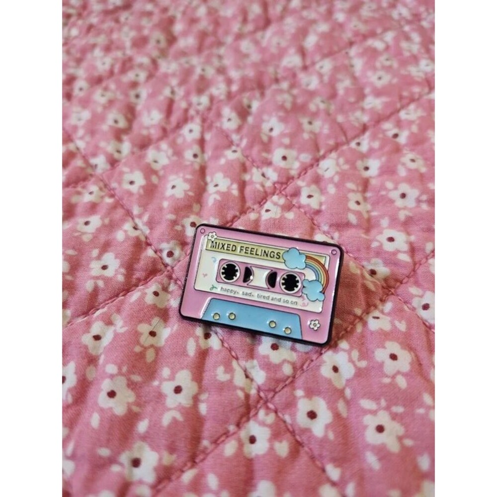 Cute enamel metal pin brooch